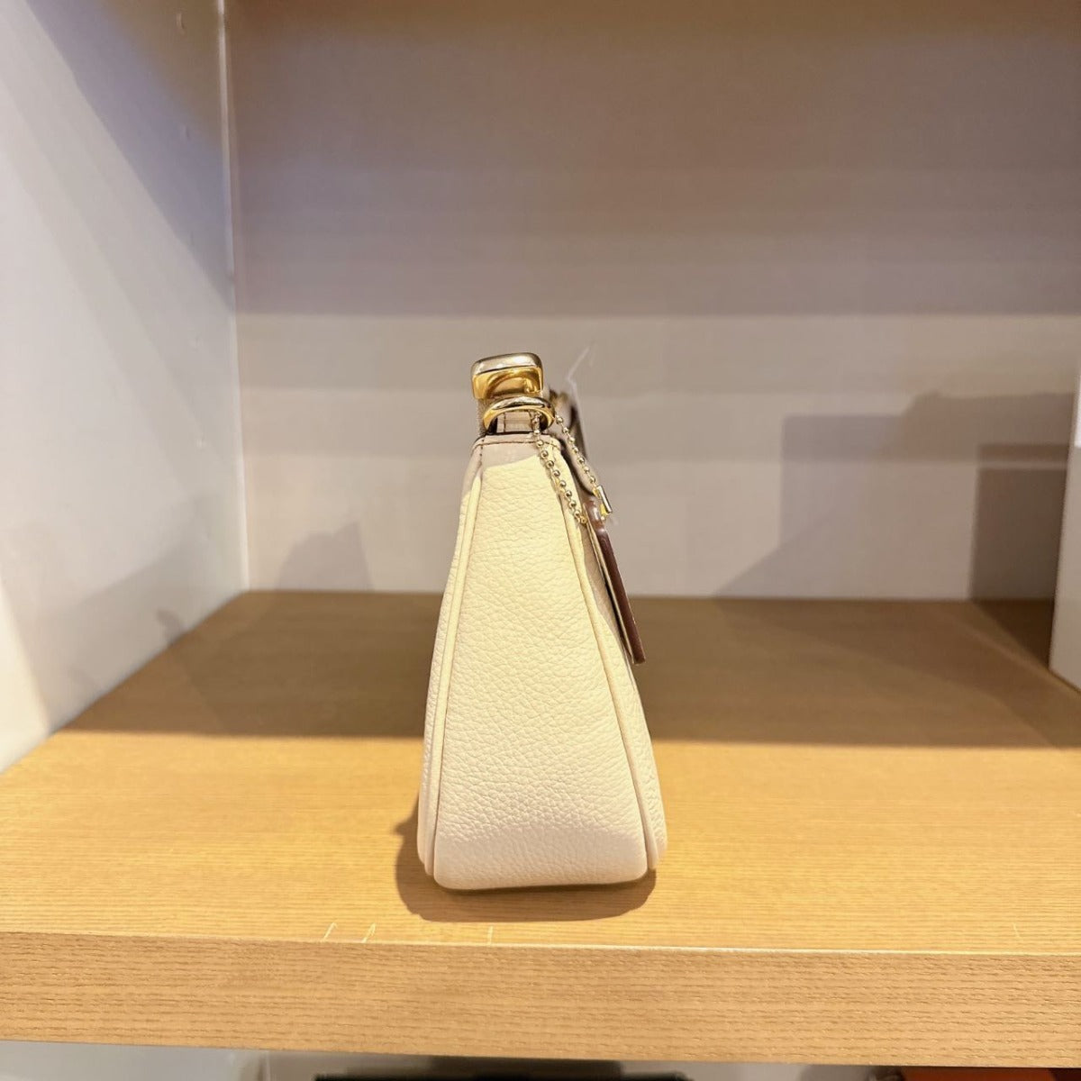 Coach CE861 Coach X Peanuts Teri Shoulder Bag With Snoopy In Gold/Ivory Multi Coach CE861 Coach X Peanuts Teri Shoulder Bag With Snoopy In Gold/Ivory Multi
